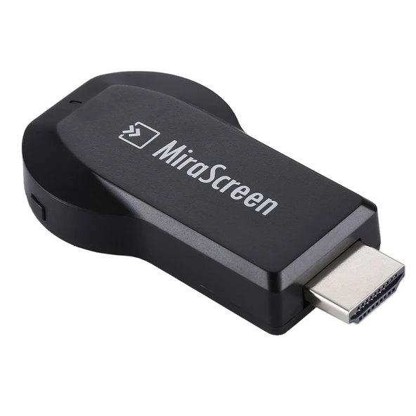 MiraScreen Kablosuz WiFi Ekran Alıcısı Miracast AirPlay DLNA Destekli Siyah 2si1 USB Kablolu - 4