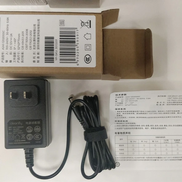 Xiaomi Youpin Cleanfly Araç Süpürgesi Güç Adaptörü HC9155 Siyah ABD Fişi - 5