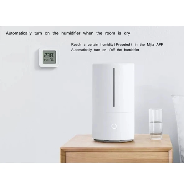 Orijinal Xiaomi Mijia Bluetooth Sıcaklık ve Nem Ölçer 2 - 6