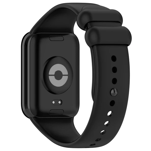 Xiaomi Smart Band 9 Pro 8 Pro Uyumlu Siyah Silikon Saat Kayışı - 2