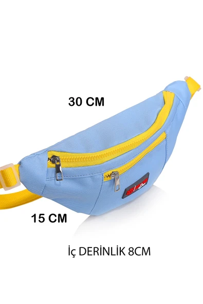 DysCase Bel ve Omuz Askılı Çanta Çapraz Çanta Unisex Su Geçirmez 3 L - 4