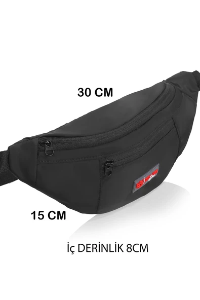 DysCase Bel ve Omuz Askılı Çanta Çapraz Çanta Unisex Su Geçirmez 3 L - 4