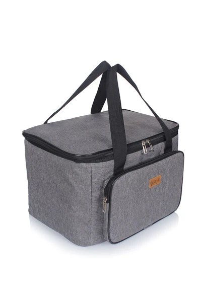 DysCase 40 Lt. Termal Kamp ve Piknik Yemek Taşıma Çantası, Soğutucu Buzluk Çanta - 3