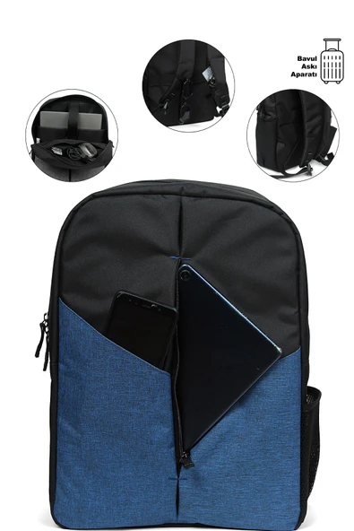 DysCase Premium Çok Bölmeli Darbeye Dayanıklı Laptop Sırt Çantası, Dizüstü Bilgisayar Sırt Çantası Kadın Üni