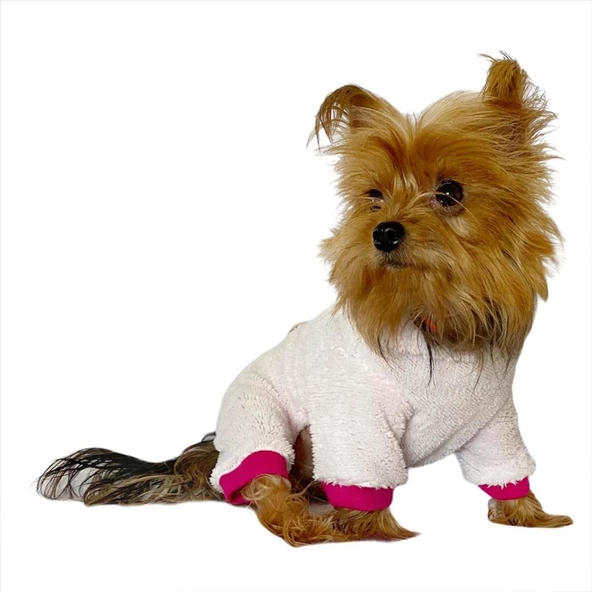 Softie Butterfly Pembe Duo Köpek Tulumu Köpek Kıyafeti - 4