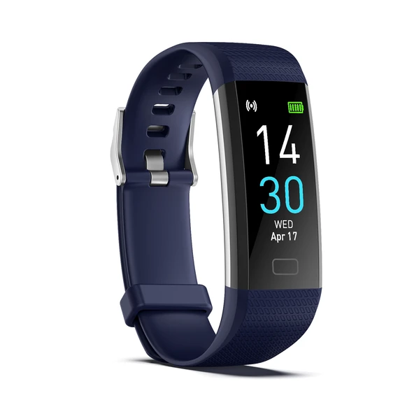 S5-4 Akıllı Bileklik IP68 Su Geçirmez Mavi Kalp Atış Hızı Spor ve Fitness Takipçisi - 2