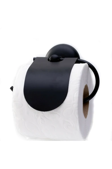 SAS Banyo Aksesuar Takımı 7 Li Set 3 Litre Pedallı Çöp Kovası Wc Fırçası Siyah - 7