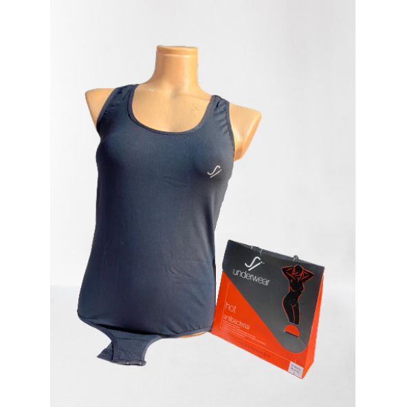 Sİ-YU TEKSTİL WB003 ANTİBAKTERİYEL KADIN İÇ GİYİM ÇIT ÇITLI BODY