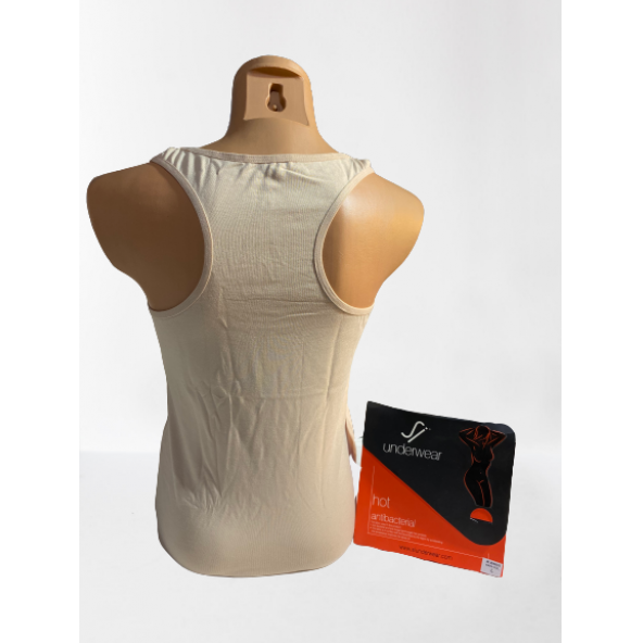 Sİ-YU TEKSTİL WB003 ANTİBAKTERİYEL KADIN İÇ GİYİM ÇIT ÇITLI BODY - 6