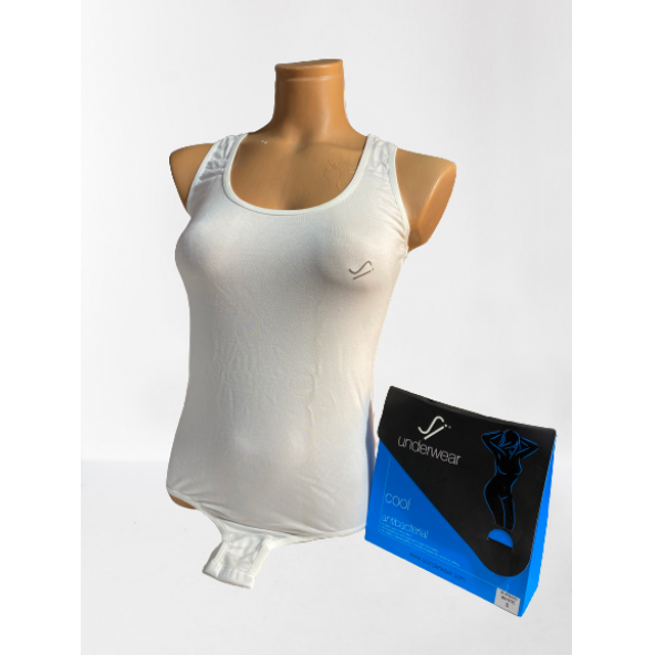 Sİ-YU TEKSTİL WB003 ANTİBAKTERİYEL KADIN İÇ GİYİM ÇIT ÇITLI BODY - 9