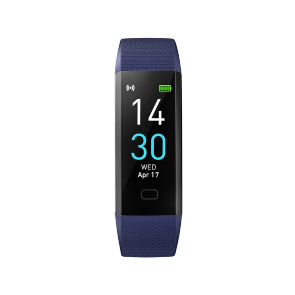 S5-4 Akıllı Bileklik IP68 Su Geçirmez Mavi Kalp Atış Hızı Spor ve Fitness Takipçisi - 4