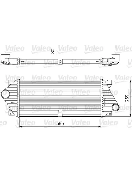 TURBOSARJ RADYATORU ML-CLASS W163 9905