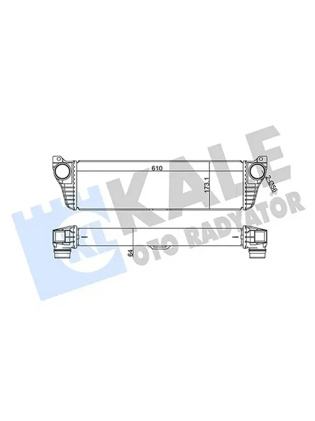 TURBOSARJ RADYATORU VIANO W639 10 VITO W639 10
