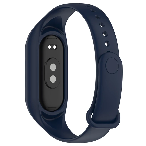 Xiaomi Mi Band 8 Entegre Silikon Saat Kayışı Gece Mavisi - 2