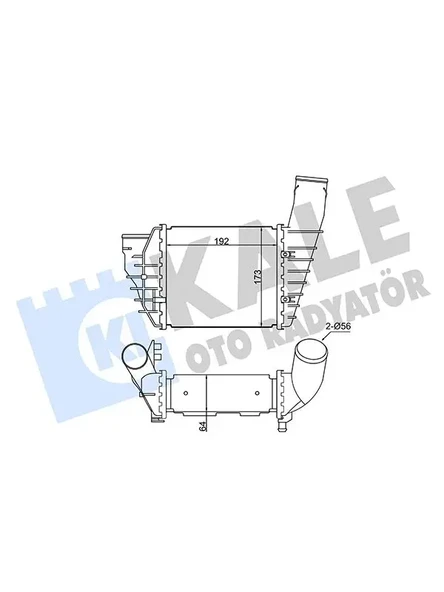 TURBO RADYATORU PASSAT 2,5TDI 9805 AUDI A4 2,5TDI 9701 SUPERB 2,5TDI 0103