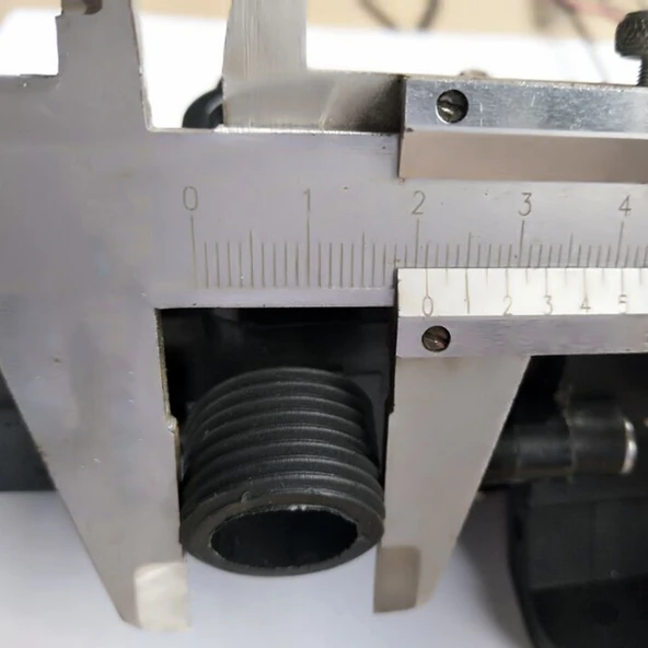 12V 70W Kendinden Emişli Yüksek Basınçlı Araba Yıkama Akıllı Diyafram Sağdan Çıkışlı Su Pompası Çift Dişli Çift Düz Ağız 18mm - 3
