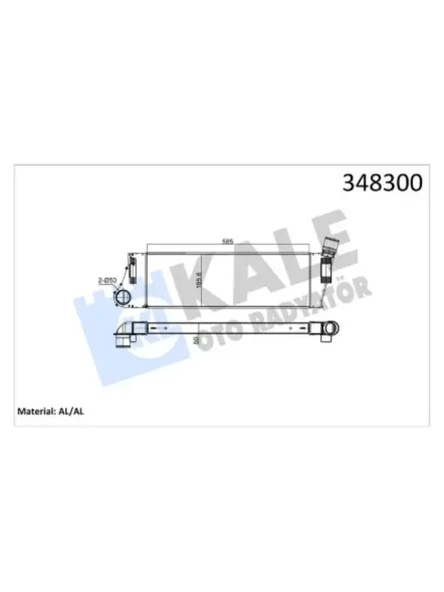 TURBO RADYATORU MEGANE 2 SCENIC II 1,5DCI / 1,9DCI