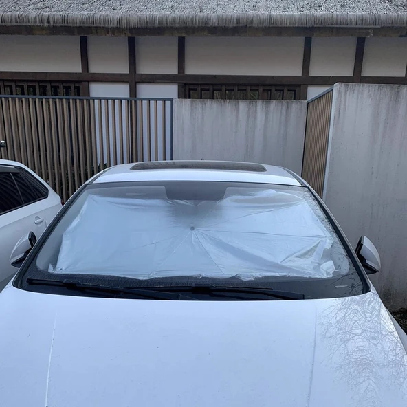 Ön cam perdesi-şemsiye dikiz aynası detaylı / PEON31 - Resim 3