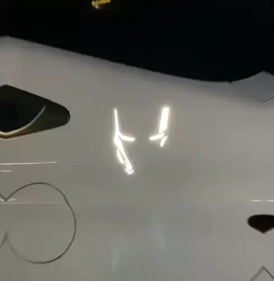 Sticker demir adam 12cm / YACI127 ürün görseli