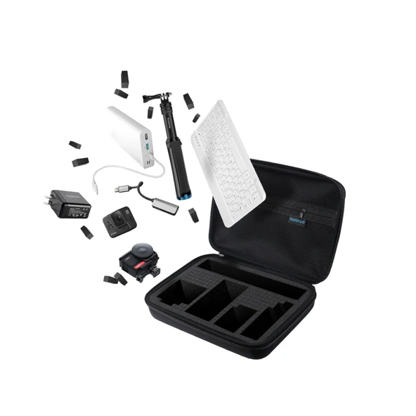 GoPro HERO8 7 6 Uyumlu Su Geçirmez Darbeye Dayanıklı Taşınabilir Kılıf 28x19.7x6.8 cm - 4