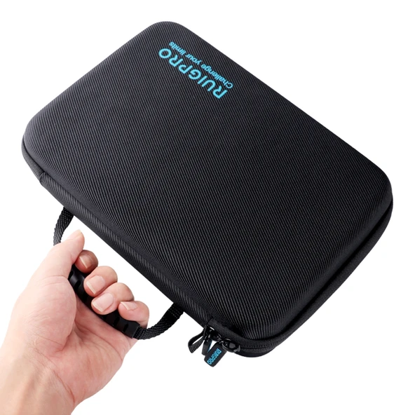 GoPro HERO8 7 6 Uyumlu Su Geçirmez Darbeye Dayanıklı Taşınabilir Kılıf 28x19.7x6.8 cm - 3