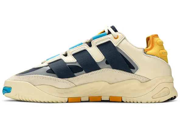 adidas Niteball Cream White Cyan - 2
