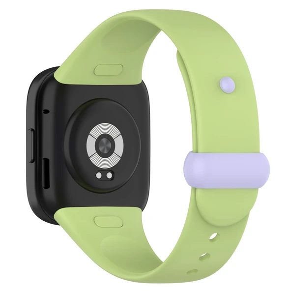 Xiaomi Redmi Watch 3 Uyumlu Silikon Saat Kayışı Limme ve Açık Mor Renk - 2