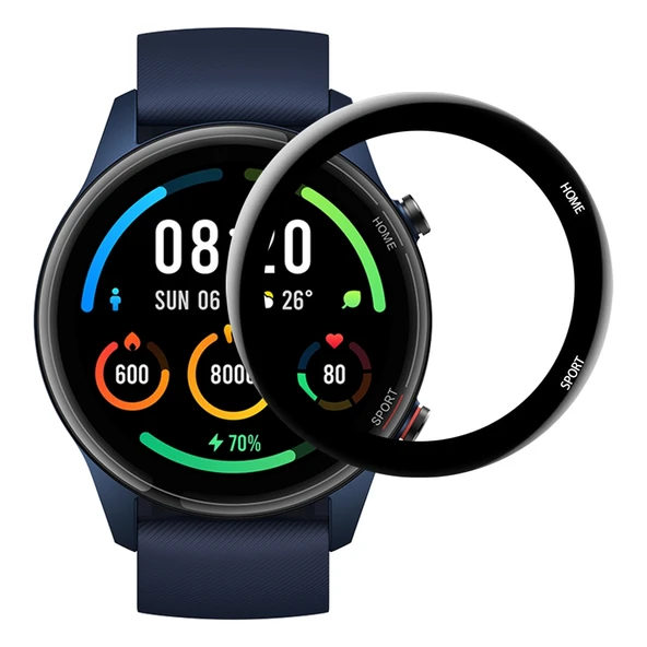 Xiaomi Mi Watch Color 3D Yüzey Kompozit Yumuşak Ekran Koruyucu