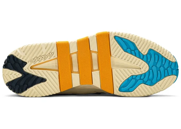 adidas Niteball Cream White Cyan - 5