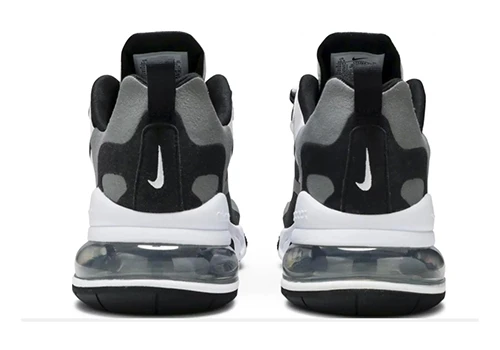 Nike Air Max 270 React White Black Metallic Pewter - 5