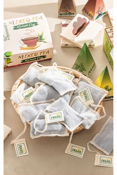 Noura Natural Bardak Poşet Tarçınlı Siyah Çay 10'lu - 4