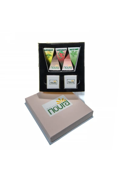 Noura Natural Hediyelik Çay ve Çikolata Kutusu - 2