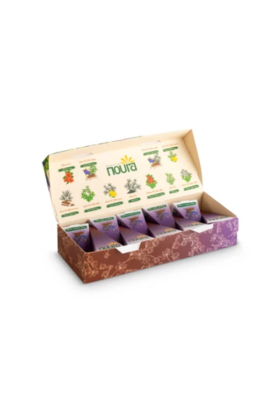 Noura Natural Bardak Poşet Safranlı Siyah Çay 10'lu - 2