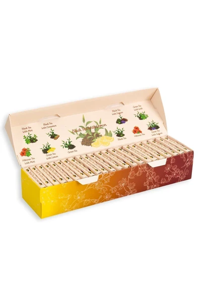 Noura Natural Bardak Poşet Limonlu Siyah Çay 25 Adet - 2