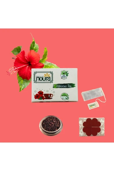 Noura Natural Bardak Poşet Hibiskus Çayı 25 Adet - 4