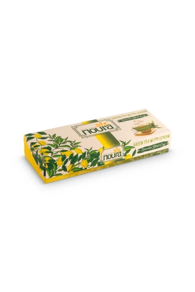 Noura Natural Bardak Poşet Limonlu Yeşil Çay 10'lu
