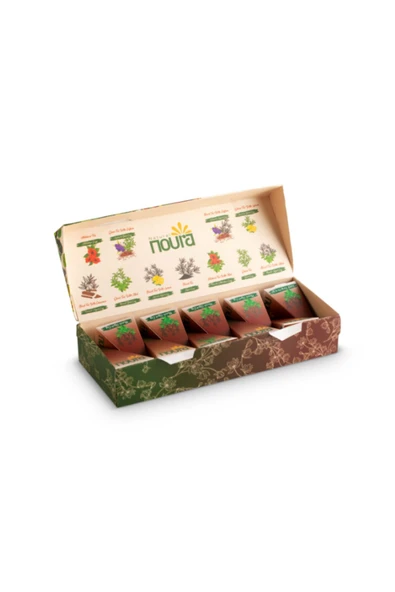 Noura Natural Bardak Poşet Naneli Siyah Çay 10'lu - 2