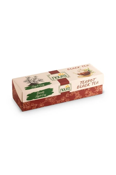 Noura Natural Demlik Poşet Siyah Çay 22 Adet