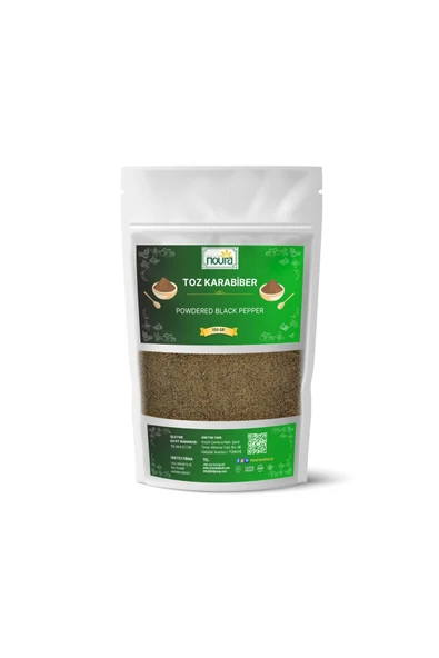 Noura Natural Öğütülmüş Toz Karabiber (150 GR)