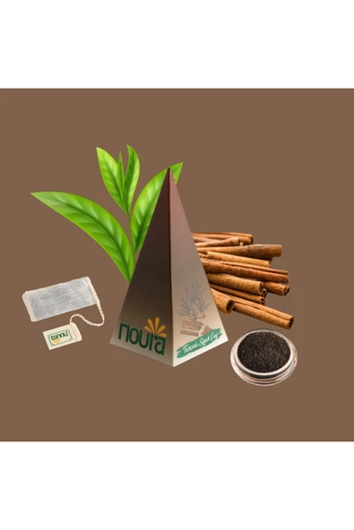Noura Natural Bardak Poşet Tarçınlı Siyah Çay 10'lu - 3
