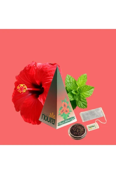 Noura Natural Hediyelik 28'li Lüks Ahşap Çay Kutusu - 5