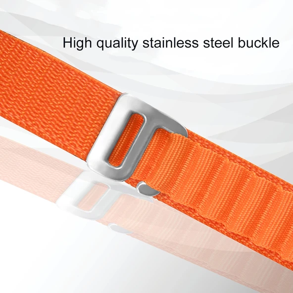 Xiaomi Mi Band 3 4 5 6 7 Gökkuşağı Renkli Naylon Döngü Saat Kayışı - 4