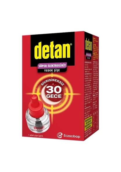 DETAN SÜPER ELEKTROLİKİT YEDEK ŞİŞE 30 GECE