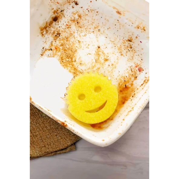 Gülen Yüz Bulaşık Süngeri 2'li Set - Resim 2