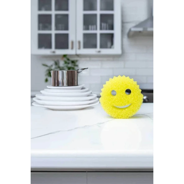 Gülen Yüz Bulaşık Süngeri 2'li Set - Resim 3