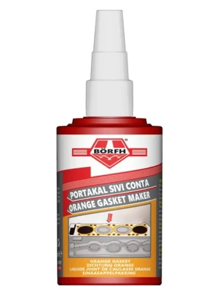 SIVI CONTA JELLOCK ORANGE GASKET MAKER -55/+200 ANAERONIC PORTAKAL JEL