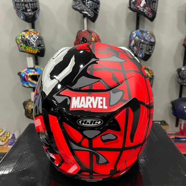 HJC RPHA12 KASK MAXIMIZED VENOM MARVEL MC1SF - 6