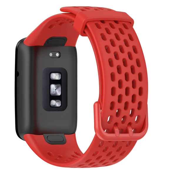 Xiaomi Mi Band 7 Pro Nefes Alabilir TPU Saat Kayışı Kırmızı - 2