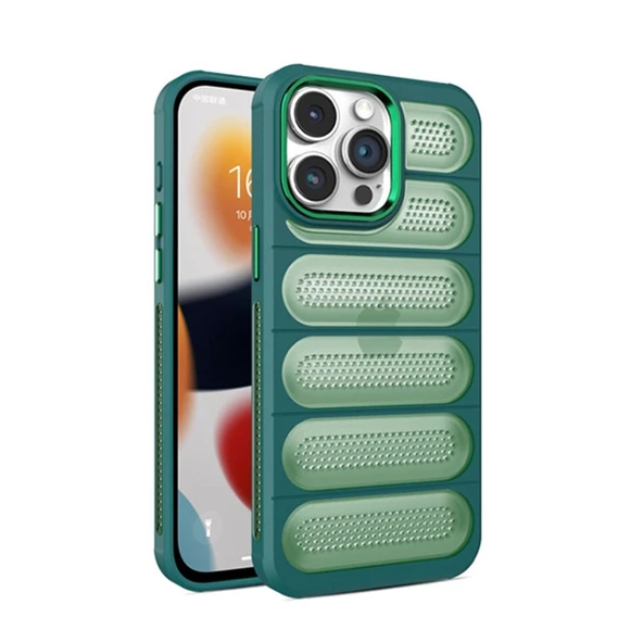 İPhone 14 Pro Max Uyumlu Hava Akışlı Maxi Kılıf - 5