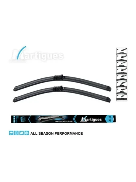 SILECEK SUPURGESI MUZ PARTNER TEPEE 10› EGEA 16 BERLINGO FIESTA 650+400MM 26+16 INC